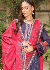 Kinara Series By Schick Embroidered Doriya 3 Piece Unstitched Suit SDH25KS D-DE-05